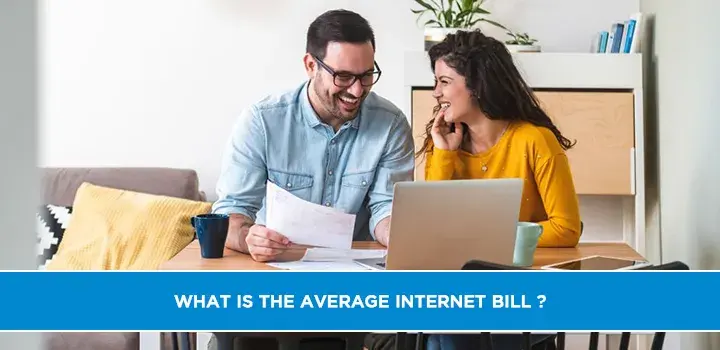 What is the average internet bill?