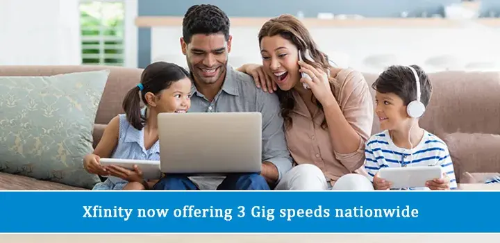 Xfinity now offering 3 Gig speeds nationwide