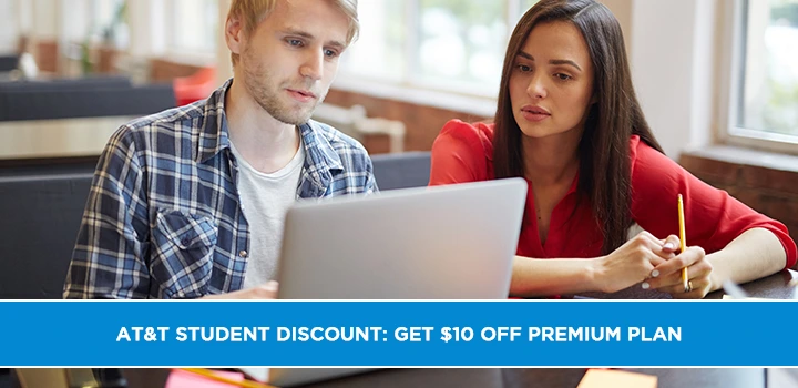 AT&T Student Discount: Get $10 off Premium Plan