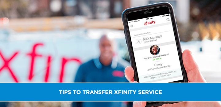 Tips to Transfer Xfinity Service