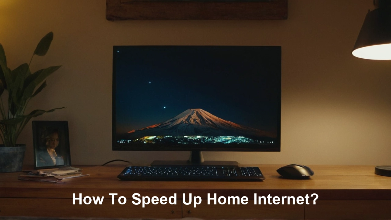 How to speed up home internet?