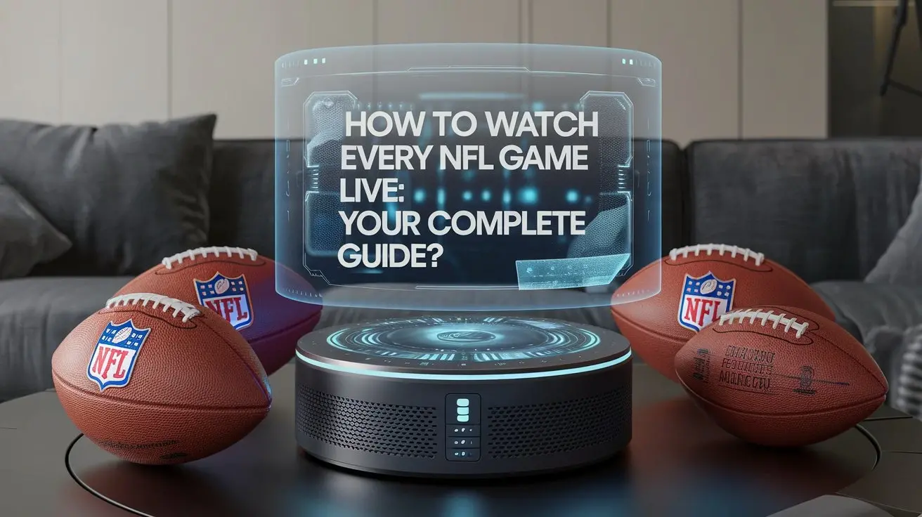 How to Watch Every NFL Game Live: Your Complete 2025 Guide?