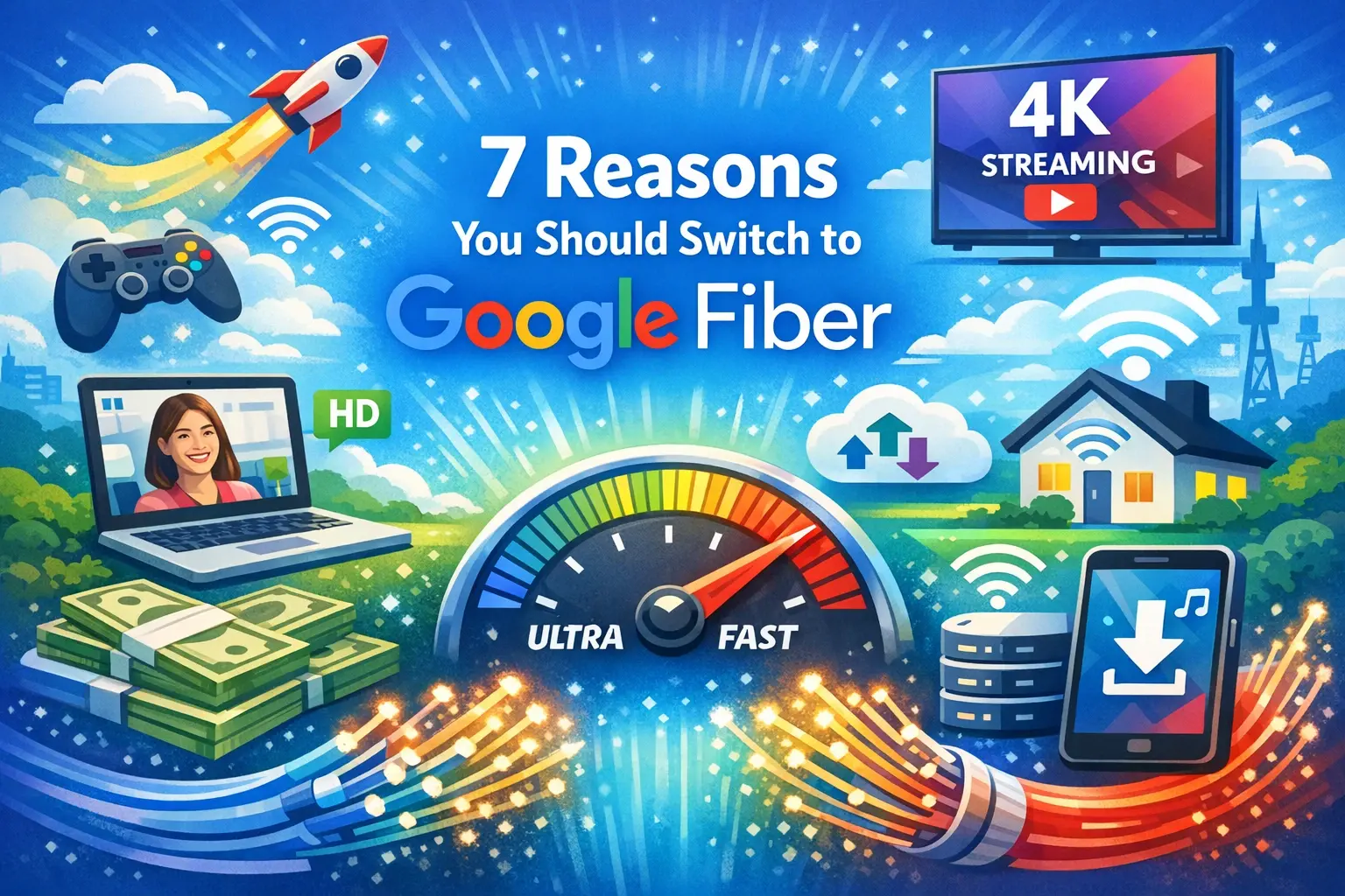 7 Reasons You Should Switch to Google Fiber