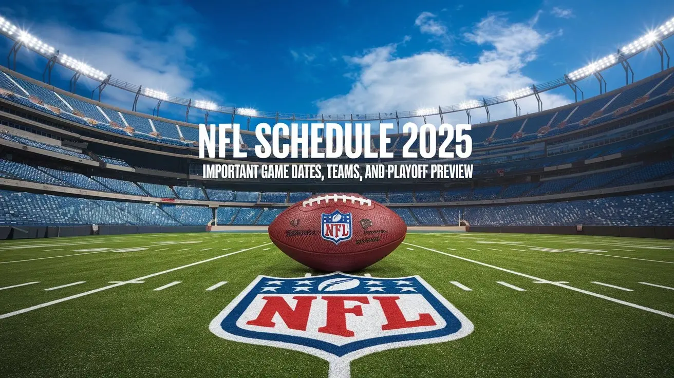 NFL Schedule 2025: Important Game Dates, Teams, and Playoff Preview