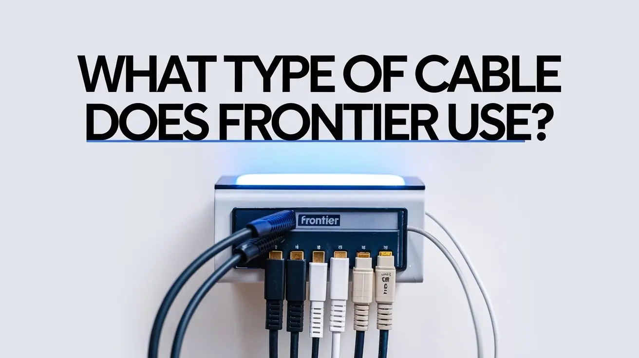 What Type of Cable Does Frontier use?